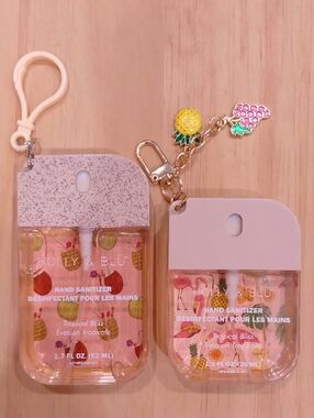 Set 2 Holly & Blu Hand Sanitizer Spray Tropical Bliss Purse Travel